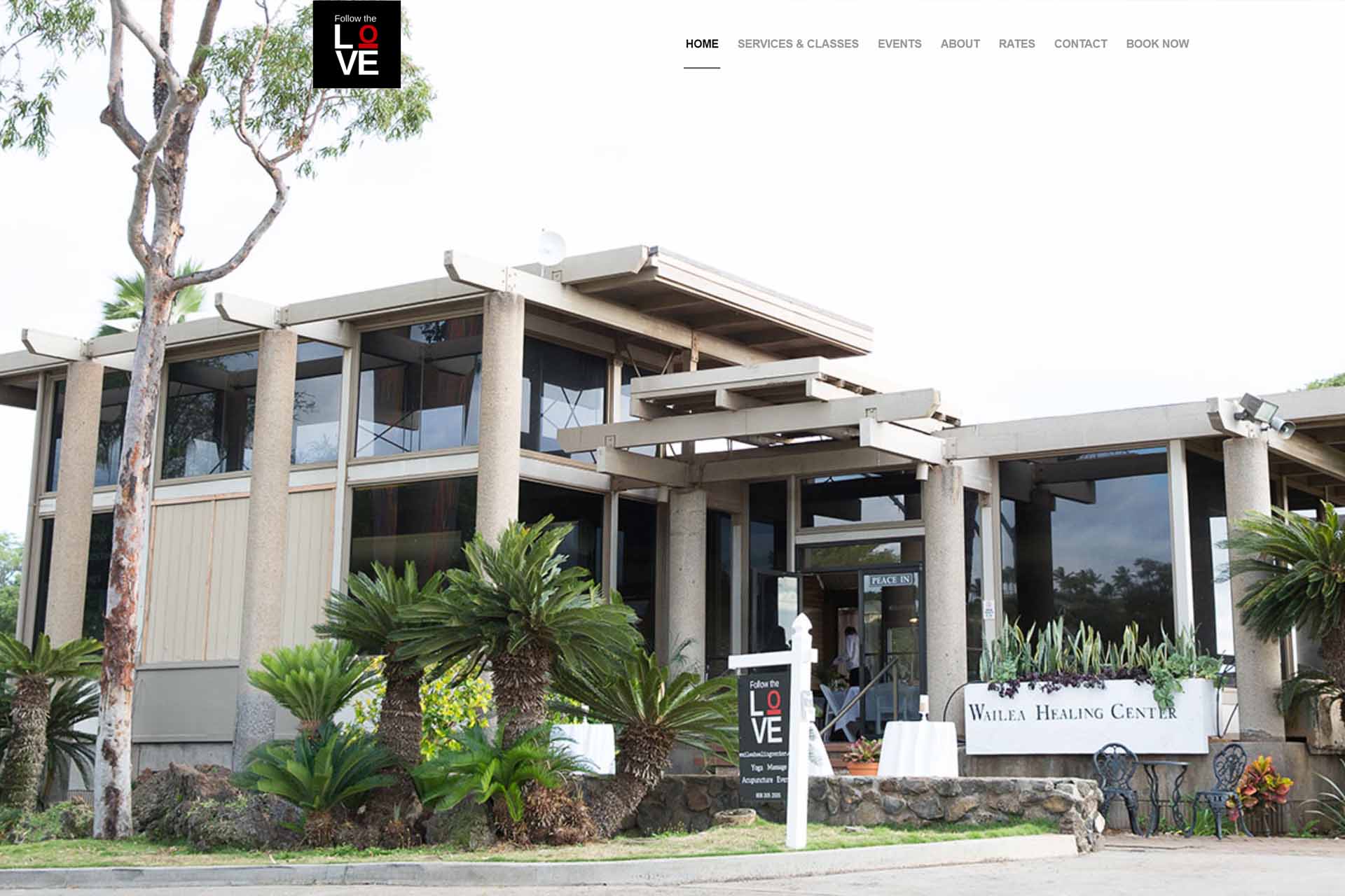 Screenshot of Wailea Healing Center